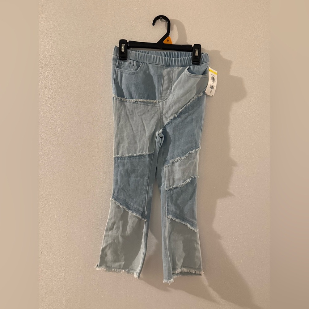 Patchwork Denim Jeans